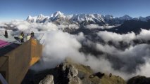 Nejspektakulárnější vyhlídkové plošiny Alp